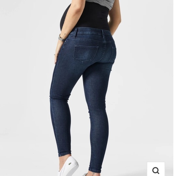 BLANQI DENIM Maternity Belly Support Skinny Jeans - Picture 4 of 11